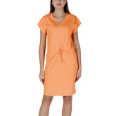 B.Young Orange Cotton Midi -   -  B.Young.
